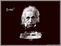 Einstein le père de la Relativité. Cliquez pour retrouver Einstein plus jeune en la fameuse année 1905...et quelques autres liens.